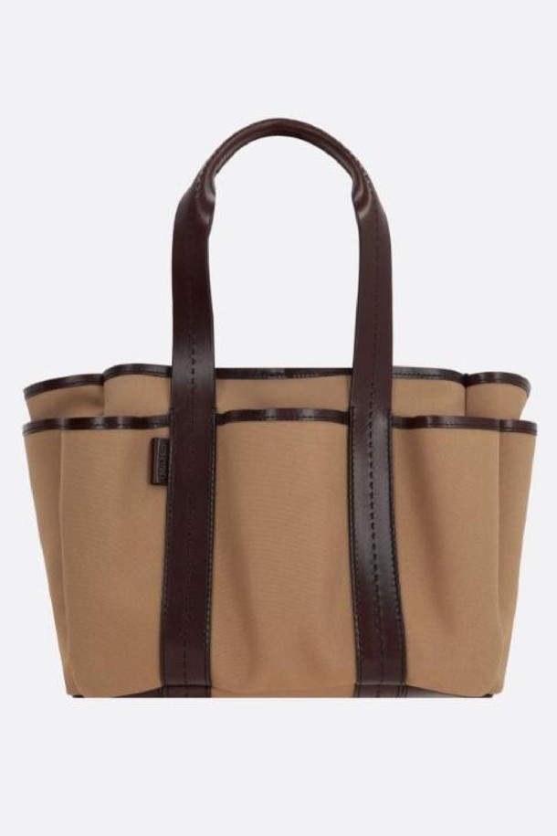 MAX MARA - 토트백 - 막스마라 여성 토트백 Giardiniera canvas tote bag NB26