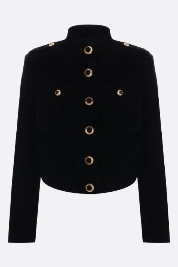 TOM FORD - 자켓 - 톰포드 여성 자켓 velvet cropped jacket NB26