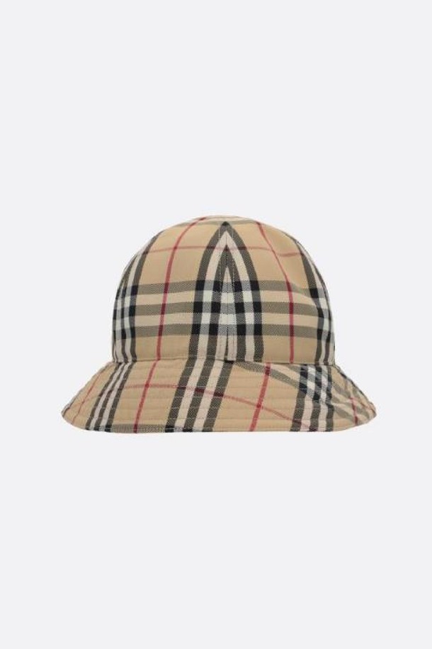 BURBERRY - 모자 - 버버리 여성 모자 Burberry Check nylon bucket hat NB26