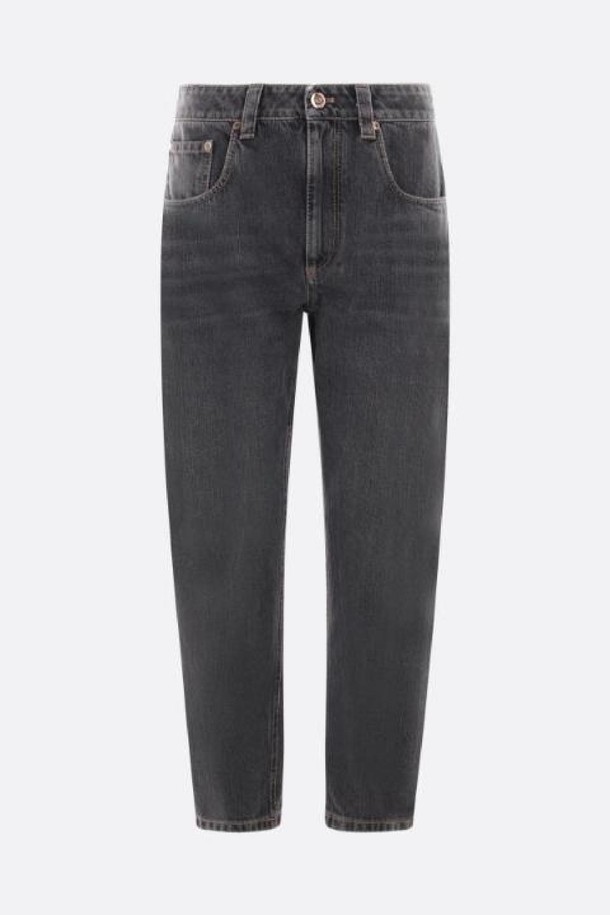 BRUNELLO CUCINELLI - 데님 - 브루넬로 쿠치넬리 여성 청바지 denim straight leg jeans NB26