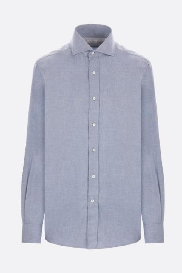 BRUNELLO CUCINELLI - 긴팔셔츠 - 브루넬로 쿠치넬리 남성 셔츠 cotton blend shirt NB26