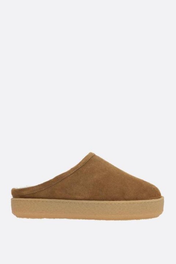 ISABEL MARANT - 샌들 - 이자벨마랑 여성 샌들 Fozee suede flat mules NB26