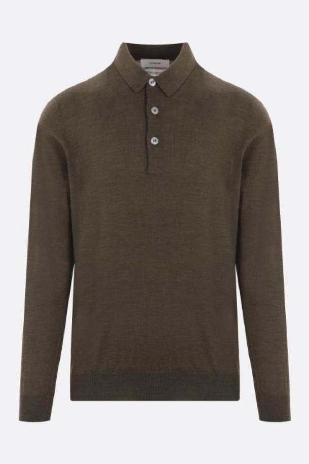 LARDINI - 스웨터 - 라르디니 남성 니트 스웨터 wool polo sweater NB26