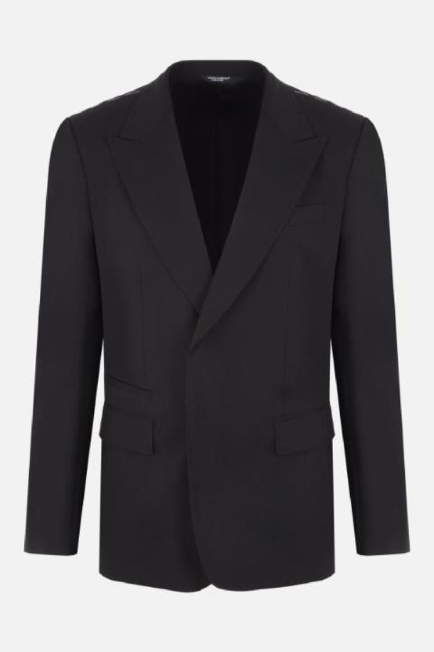 DOLCE & GABBANA - 블루종/점퍼 - 돌체앤가바나 남성 자켓 single breasted stretch wool jacket NB26