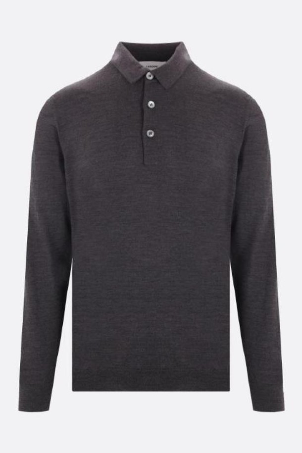 LARDINI - 스웨터 - 라르디니 남성 니트 스웨터 wool polo sweater NB26