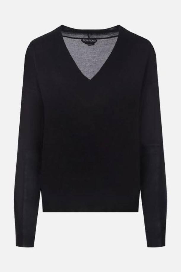 TOM FORD - 스웨터 - 톰포드 여성 니트 스웨터 cashmere silk blend pullover NB26