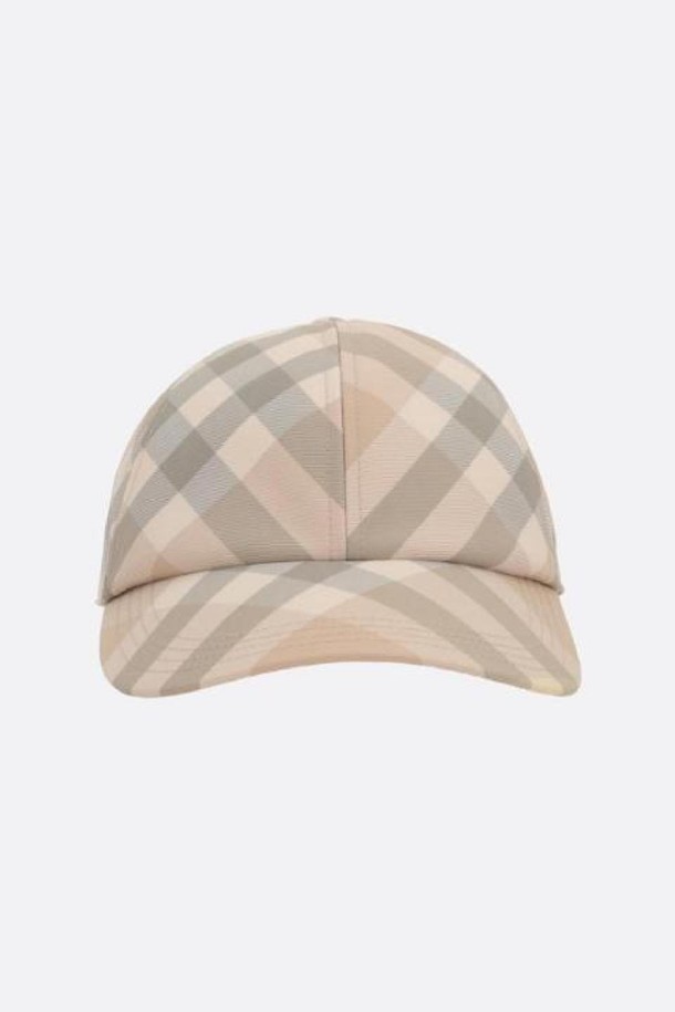 BURBERRY - 모자 - 버버리 여성 모자 Bias nylon baseball cap NB26