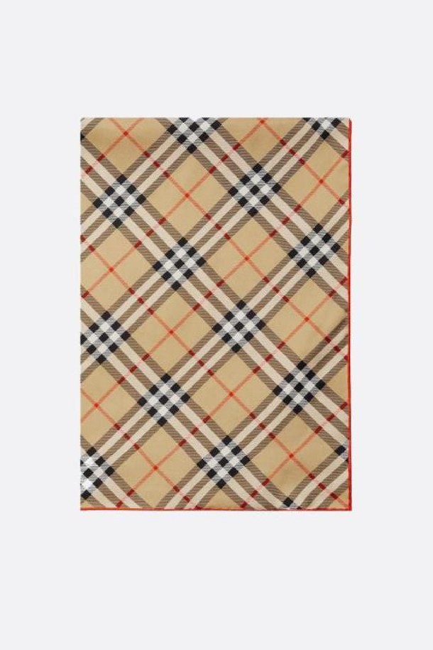 BURBERRY - 스카프/머플러 - 버버리 여성 스카프 Check print silk foulard NB26