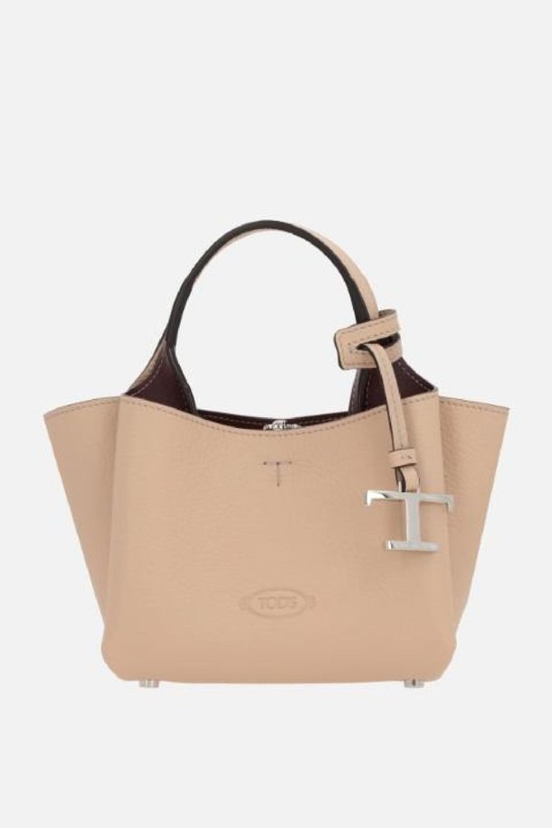 TOD'S - 토트백 - 토즈 여성 토트백 grainy leather micro tote bag NB26