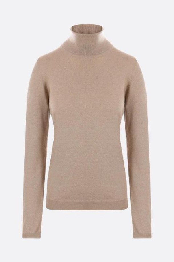 BRUNELLO CUCINELLI - 스웨터 - 브루넬로 쿠치넬리 여성 니트 스웨터 cashmere, silk and lurex turtleneck NB26