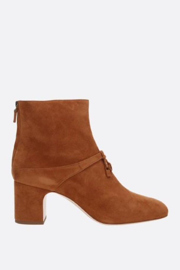 LORO PIANA - 부츠/워커 - 로로피아나 여성 부츠 Maxi Charms suede ankle boots NB26