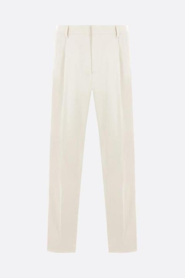 LARDINI - 슬랙스/수트팬츠 - 라르디니 남성 바지 gabardine darted trousers NB26