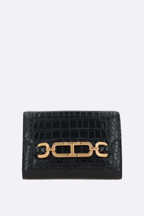 TOM FORD - 숄더백 - 톰포드 여성 숄더백 Whitney mini crocodile embossed leather crossbody bag NB26