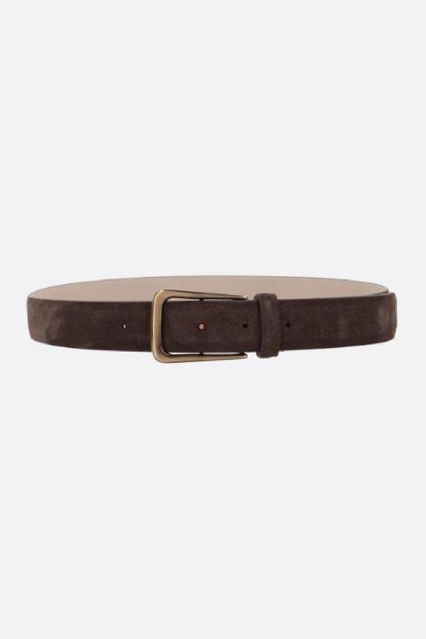 BRUNELLO CUCINELLI - 벨트 - 브루넬로 쿠치넬리 여성 벨트 velvet suede belt NB26