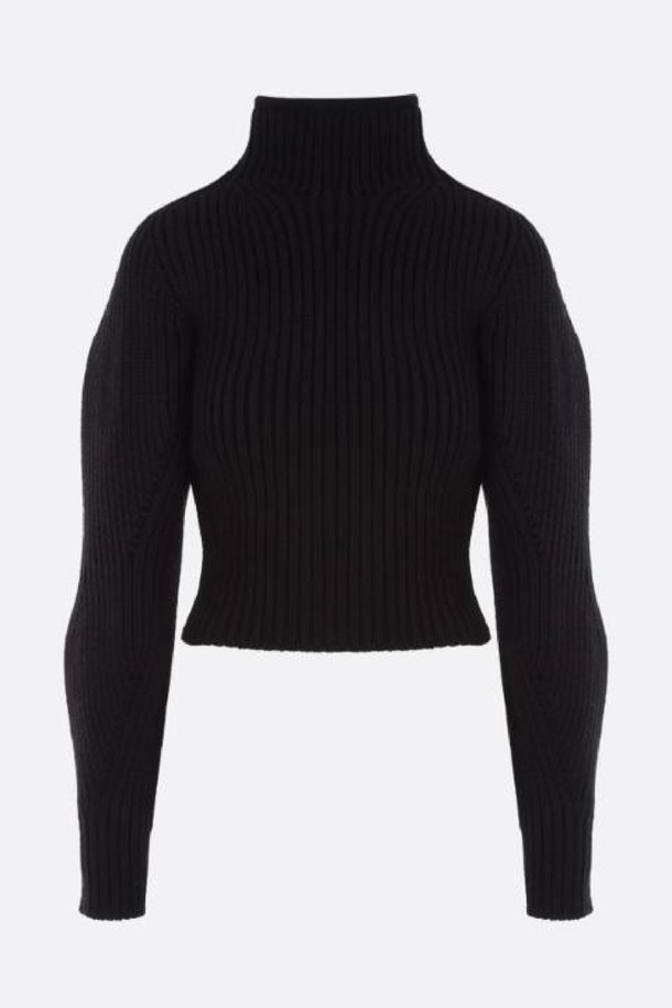 ALAIA - 스웨터 - 알라이아 여성 니트 스웨터 cashmere and wool blend pullover NB26