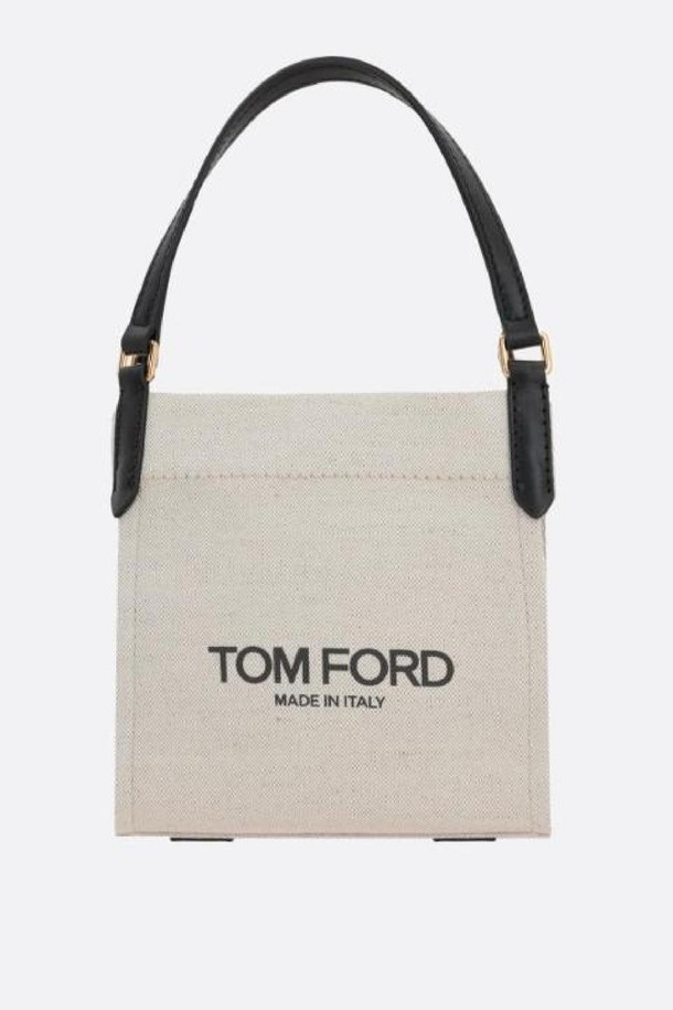 TOM FORD - 토트백 - 톰포드 여성 토트백 Amalfi small canvas tote bag NB26