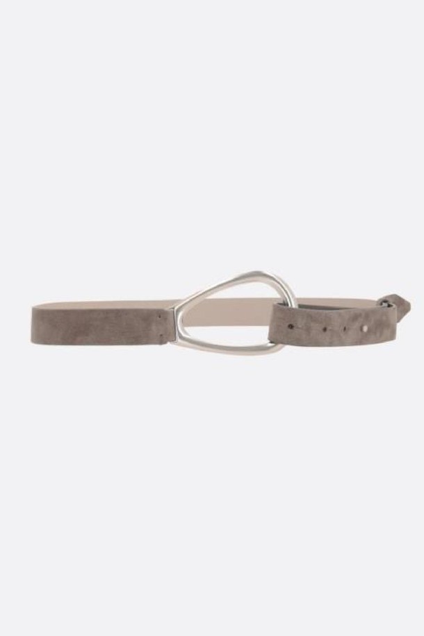 BRUNELLO CUCINELLI - 벨트 - 브루넬로 쿠치넬리 여성 벨트 velvet suede belt NB26