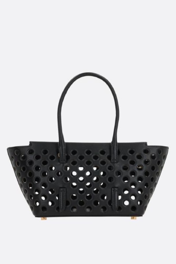 ALAIA - 숄더백 - 알라이아 여성 숄더백 Neo Mina 20 perforated leather handbags NB26