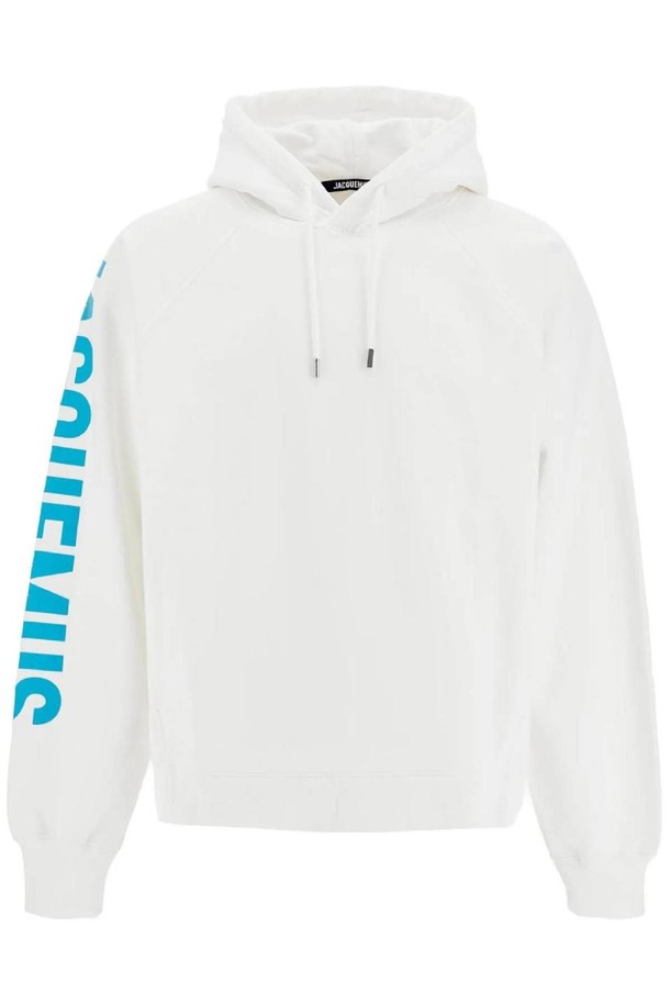 JACQUEMUS - 스웨트셔츠 - 쟈크뮈스 남성 맨투맨 후드 le hoodie typo hoodie NB02