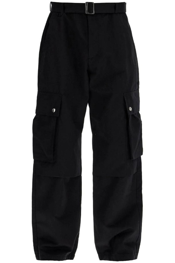 JACQUEMUS - 슬랙스/수트팬츠 - 쟈크뮈스 남성 바지 cargo gabardine trousers in eight NB02