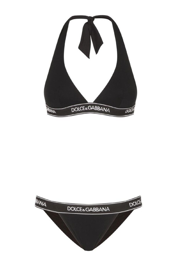 DOLCE & GABBANA - 스윔웨어 - 돌체앤가바나 여성 수영복 DG ESSENTIALS BIKINI WITH LOGO ELASTIC BAND NB30