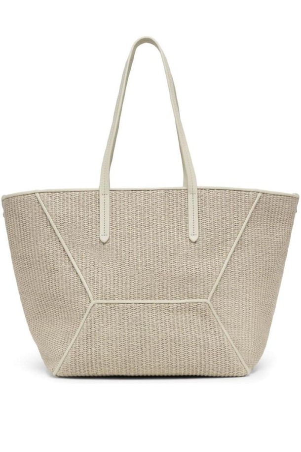 BRUNELLO CUCINELLI - 토트백 - 브루넬로 쿠치넬리 여성 토트백 RAFIA SHOPPING BAG NB30