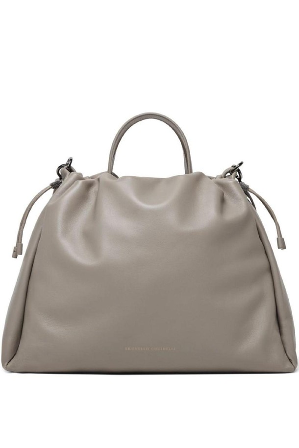 BRUNELLO CUCINELLI - 숄더백 - 브루넬로 쿠치넬리 여성 숄더백 SOFT LEATHER LARGE HANDBAG NB30