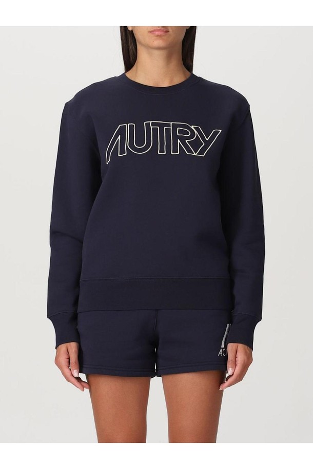 AUTRY - 스웨터 - 오트리 여성 맨투맨 후드 Autry cotton sweatshirt NB03