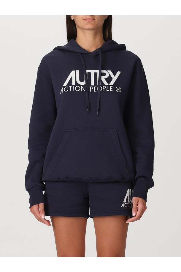 AUTRY - 스웨터 - 오트리 여성 맨투맨 후드 Autry cotton sweatshirt NB03