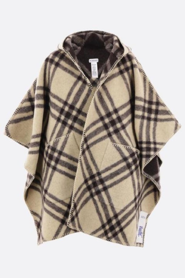 BURBERRY - 자켓 - 버버리 여성 자켓 Catherine wool cape NB26