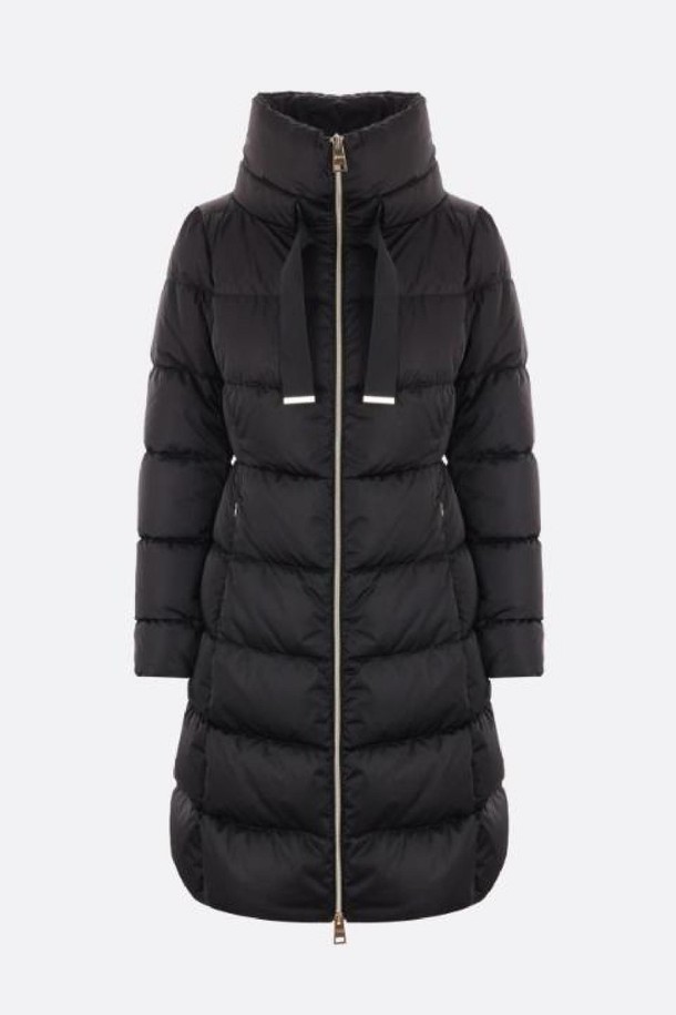 HERNO - 점퍼 - 에르노 여성 패딩 nylon long down jacket NB26