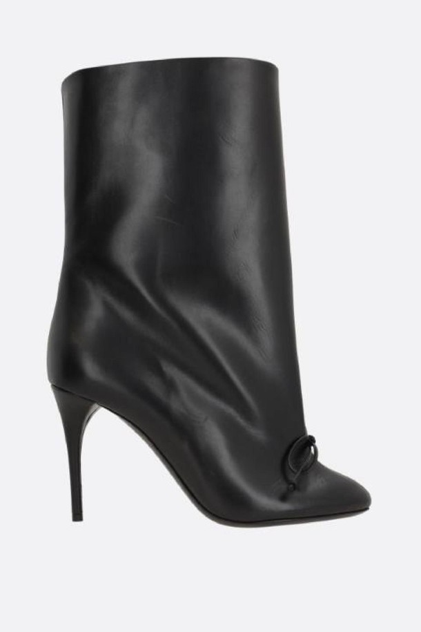 ALAIA - 부츠/워커 - 알라이아 여성 부츠 smooth leather boots with bow NB26