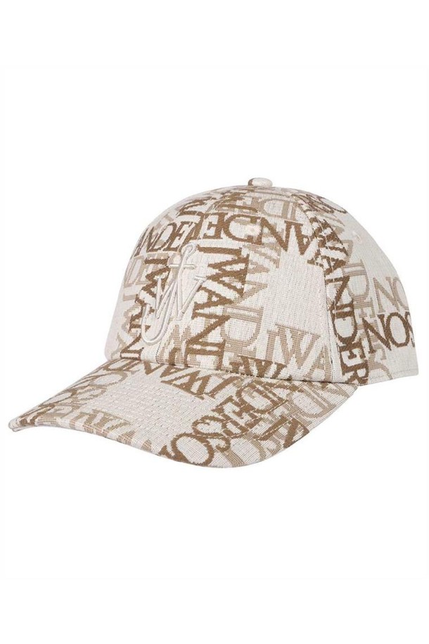 JW ANDERSON - 모자 - JW앤더슨 남성 모자 JW Anderson AC0198 FA0136 LOGO BASEBALL Cap   Beige NB24