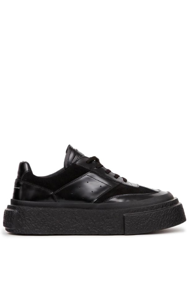 MM6 Maison Margiela - 스니커즈 - 엠엠식스 메종마르지엘라 남성 스니커즈 LEATHER SNEAKERS NB30