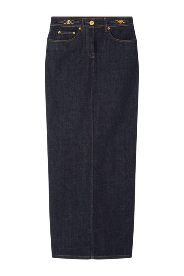 VERSACE - 미디스커트 - 베르사체 여성 스커트 DENIM LONG SKIRT NB30