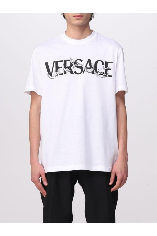 VERSACE - 반팔티셔츠 - 베르사체 남성 티셔츠 Versace cotton t shirt NB03