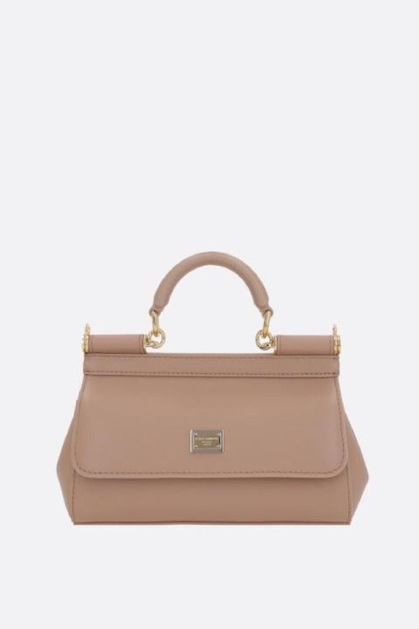 DOLCE & GABBANA - 숄더백 - 돌체앤가바나 여성 숄더백 Sicily mini bag in plonge nappa leather NB26