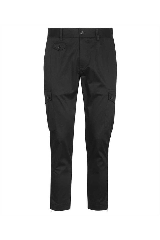 DOLCE & GABBANA - 슬랙스/수트팬츠 - 돌체앤가바나 남성 팬츠 Dolce   Gabbana GWR2AT GF093 CROPPED CARGO Trousers   Black NB24