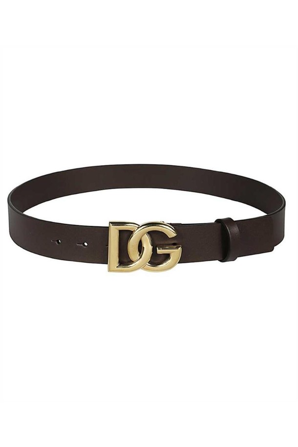 DOLCE & GABBANA - 벨트 - 돌체앤가바나 남성 벨트 Dolce   Gabbana BC4644 AX622 LEATHER WITH DG LOGO Belt   Brown NB24