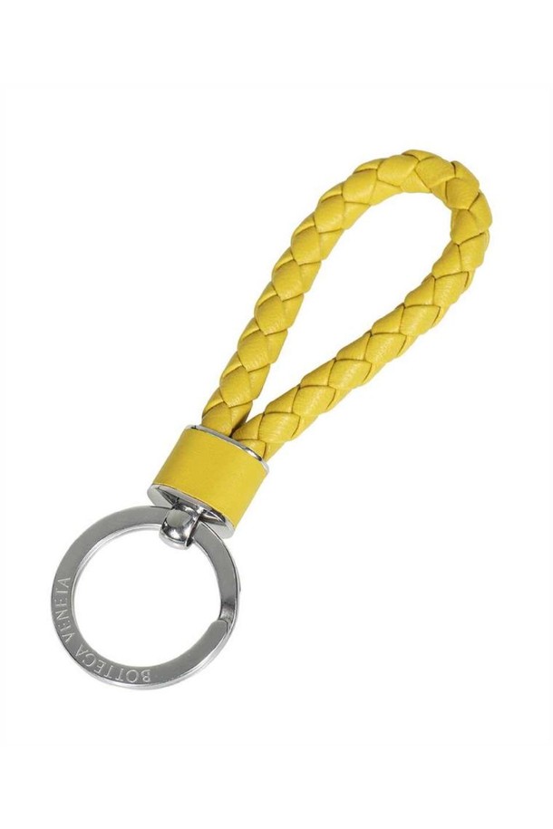 Bottega Veneta - 기타소품 - 보테가 베네타 남성 키링 Bottega Veneta 709727 VMAY1 INTRECCIO Key holder   Yellow NB24