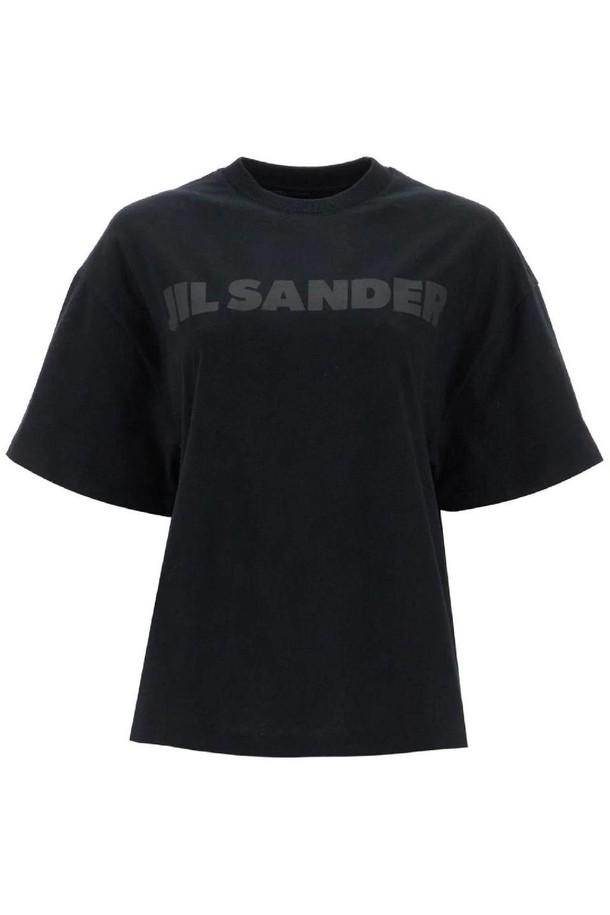 JIL SANDER - 반소매 티셔츠 - 질샌더 여성 티셔츠 oversized t shirt with NB02