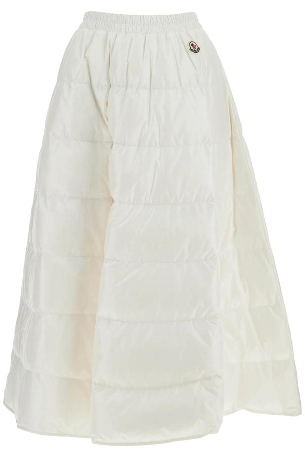 MONCLER - 미디스커트 - 몽클레어 여성 스커트 padded midi skirt NB02