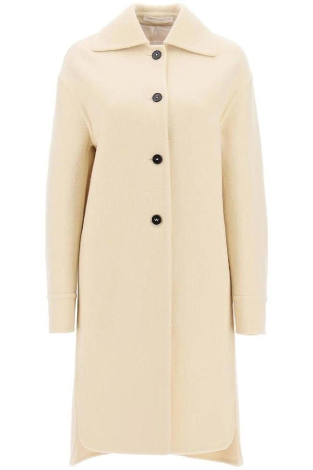 JIL SANDER - 코트 - 질샌더 여성 코트 deconstructed coat in virgin wool NB02