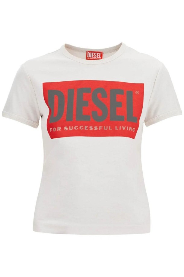 DIESEL - 반소매 티셔츠 - 디젤 여성 티셔츠 t shirt t m NB02