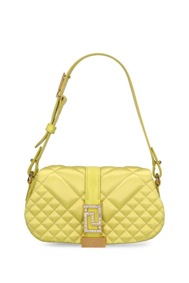 VERSACE - 숄더백 - 베르사체 여성 숄더백 Mini Greca Goddess padded shoulder bag 여자숄더백,여성버킷백,여자버킷백,여성크로스백,여자크로스백