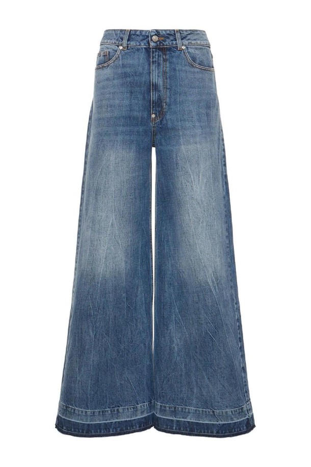 STELLA McCARTNEY - 데님 - 스텔라 맥카트니 여성 청바지 Denim high rise wide jeans NB01