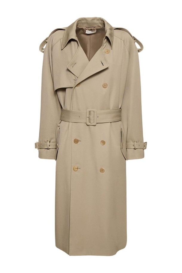 The Row - 코트 - 더로우 여성 트렌치코트 June wool gabardine trench coat NB01