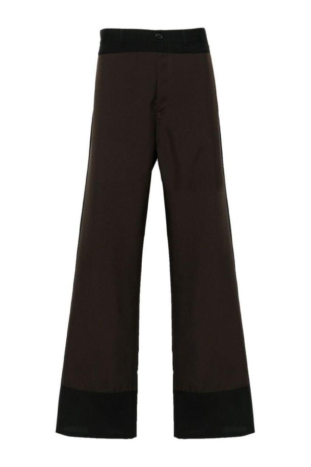 MARNI - 슬랙스/수트팬츠 - 마르니 남성 바지 COLORBLOCK WOOL TROUSERS NB30