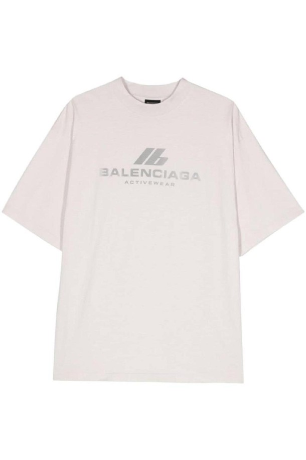 BALENCIAGA - 반팔티셔츠 - 발렌시아가 남성 티셔츠 ACTIVEWEAR COTTON T SHIRT NB30