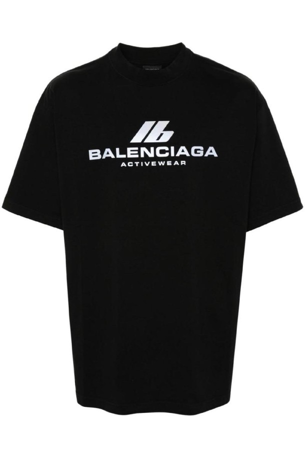 BALENCIAGA - 반팔티셔츠 - 발렌시아가 남성 티셔츠 ACTIVEWEAR COTTON T SHIRT NB30